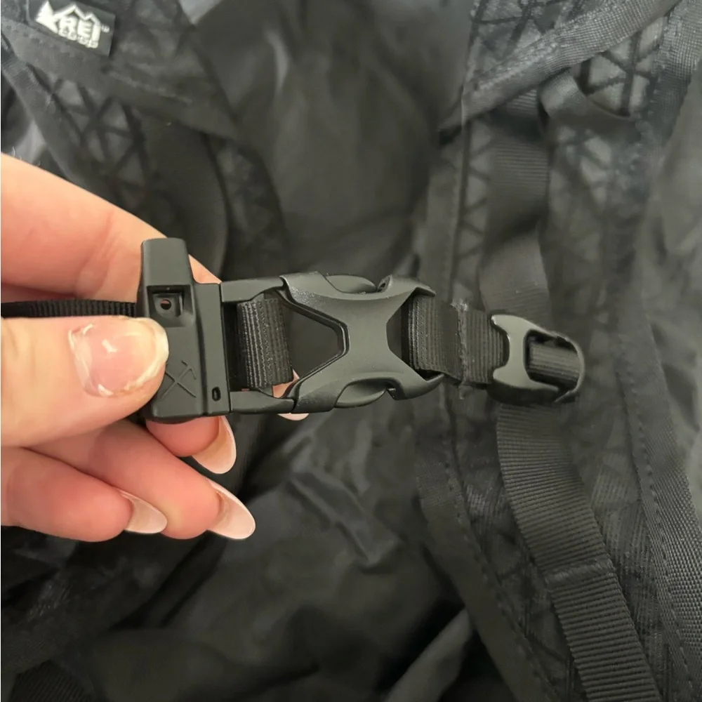 Black Drawstring Backpack - Picture 15 of 16